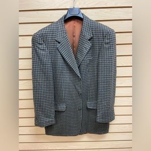 MONDO UOMO CLASSY ELEGANT MEN WOOL BLAZER MADE IN CANADA SIZE 40R